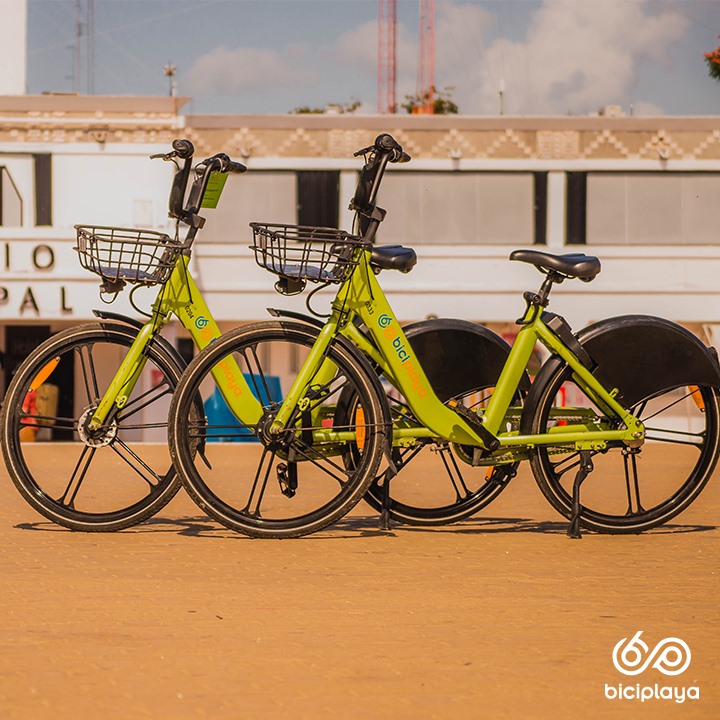 Public Bicycles for rent in Playa del Carmen